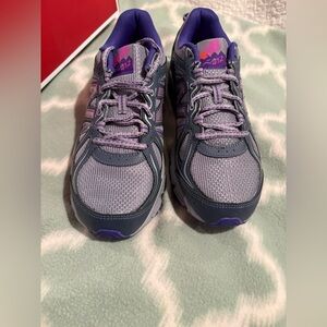 New Balance 412 V2 Gray and Purple Trail Shoes